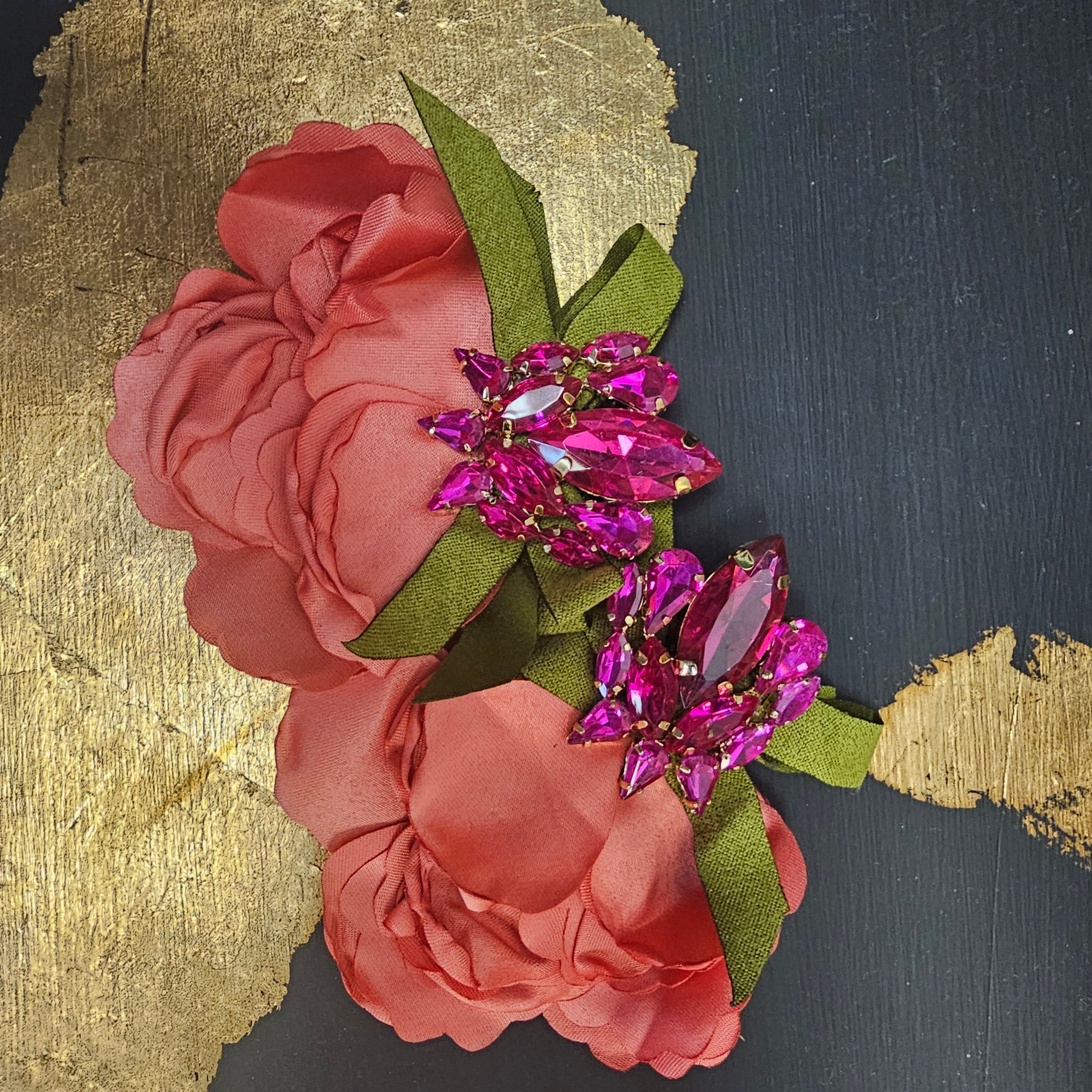Bed of Roses Earrings