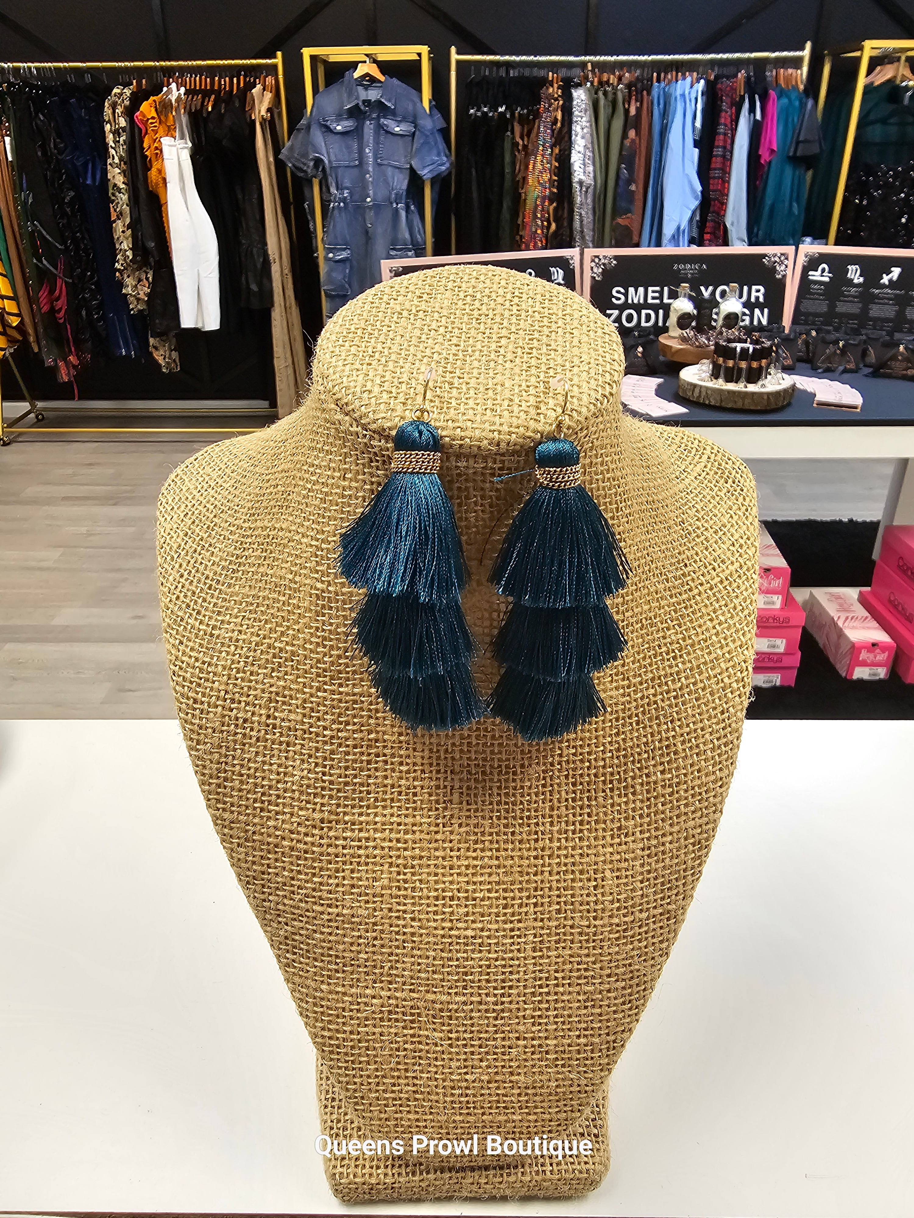 Tier Tassel Earrings