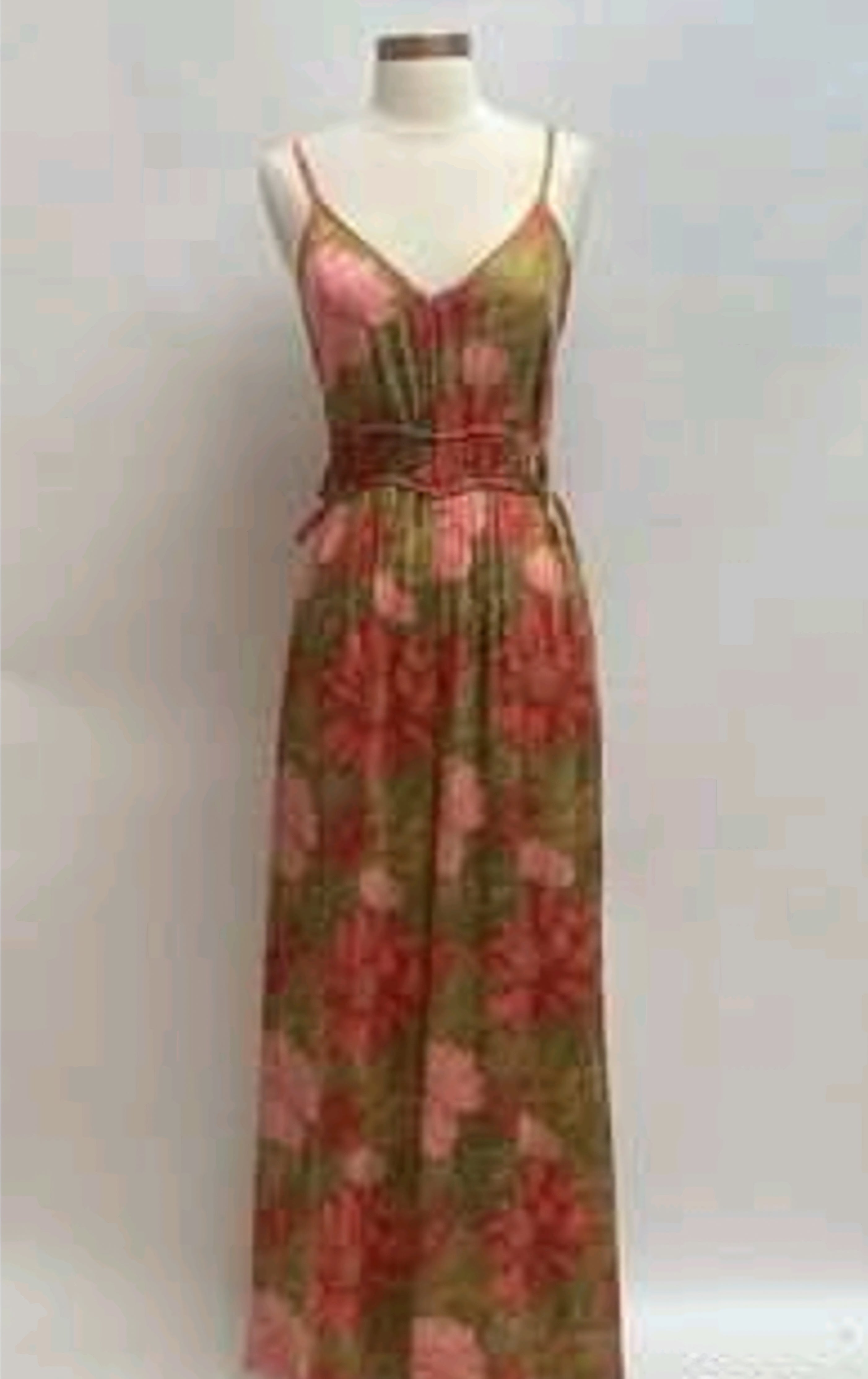 Green/Multi Floral Jumpsuit