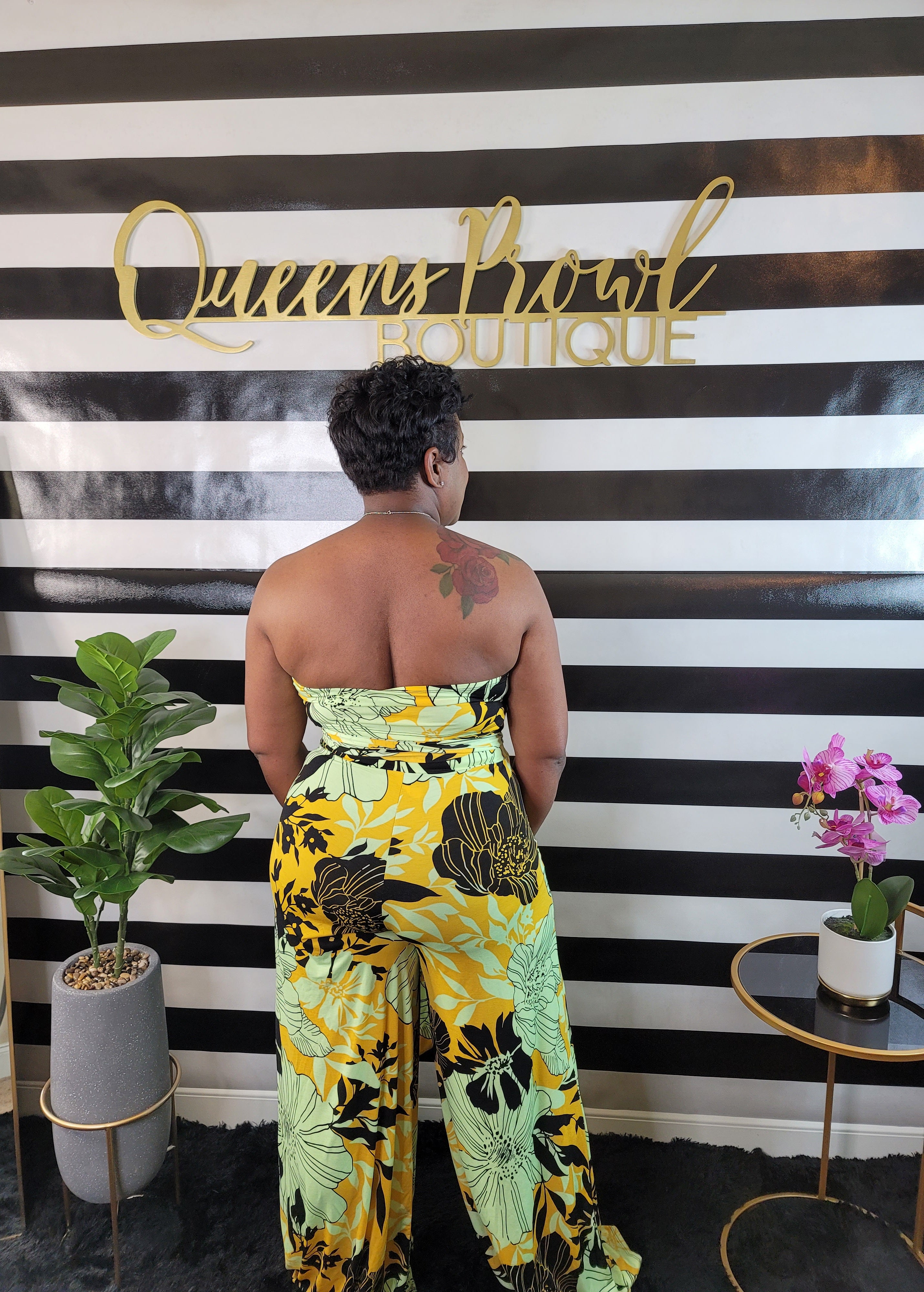 2 Piece Floral Retreat Set