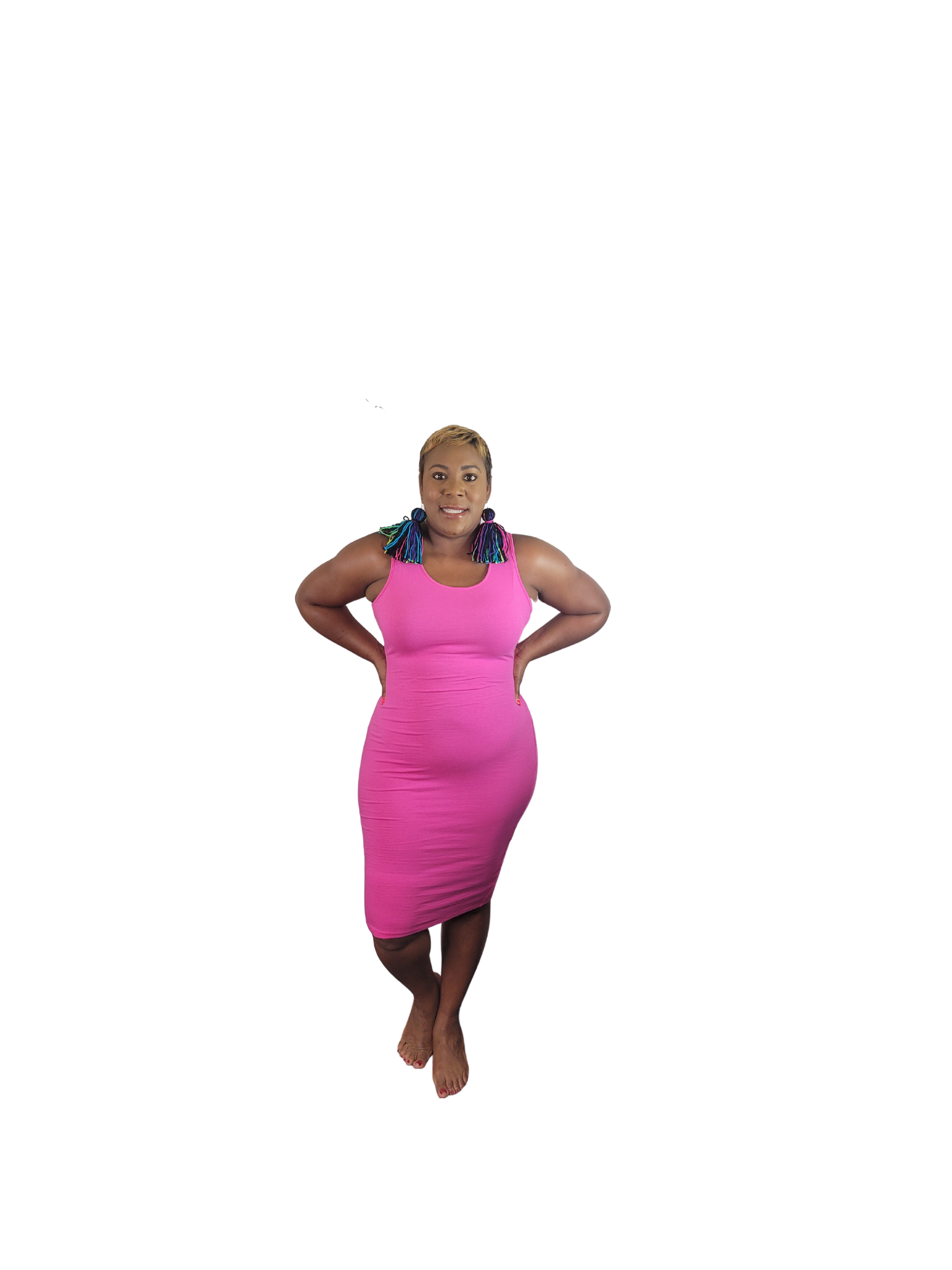 Essential Midi Tank Dress