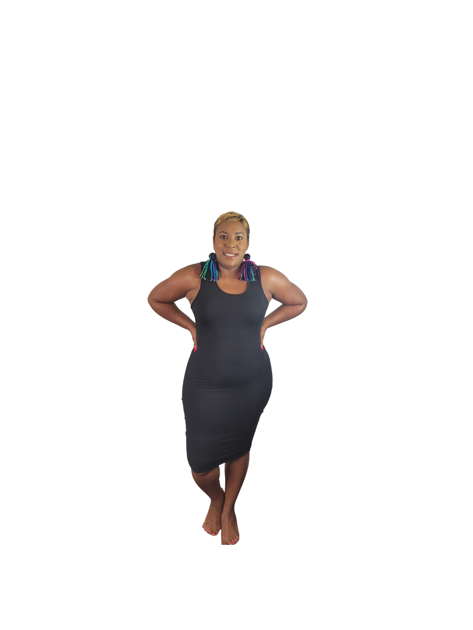 Essential Midi Tank Dress