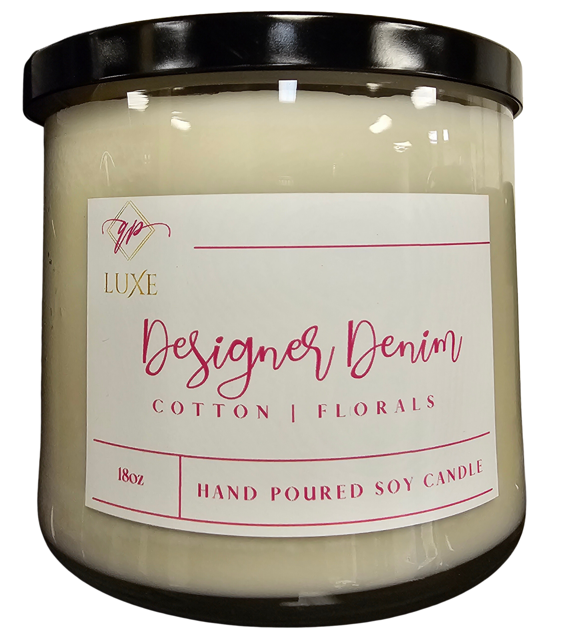 Designer Denim Candles