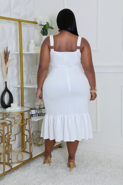 Effortless White Dress