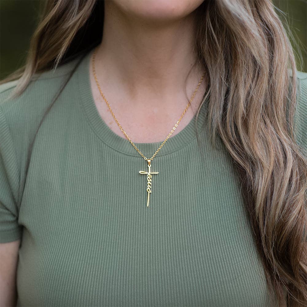Jesus Cross Necklace