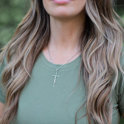 Faith Cross Necklace