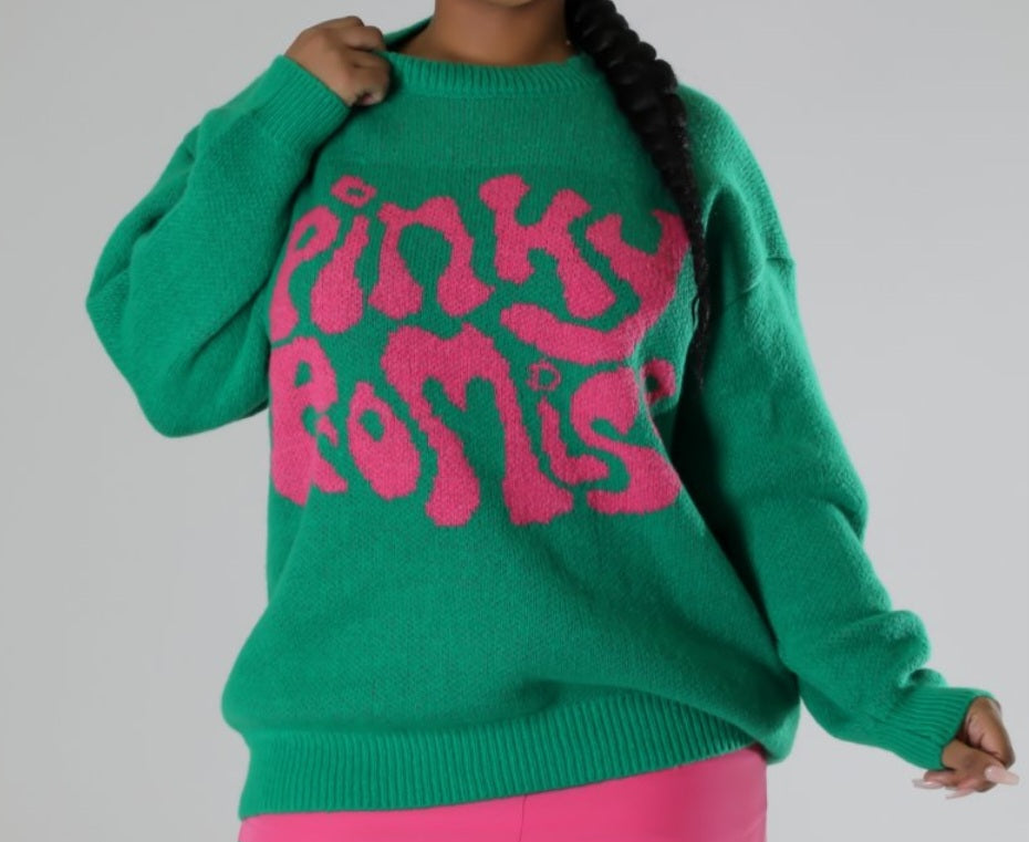 Pinky Promise Sweater