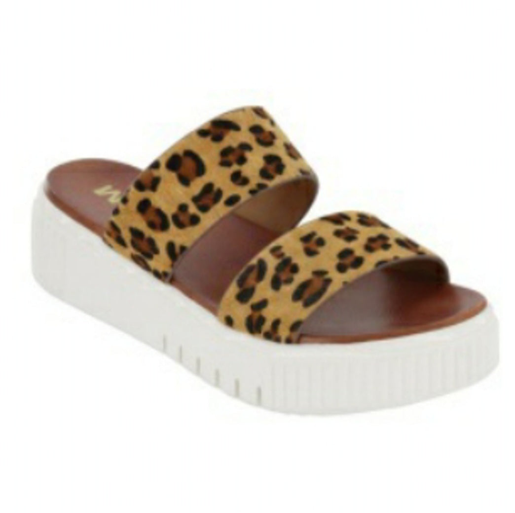 Lexi Leopard Print Slide