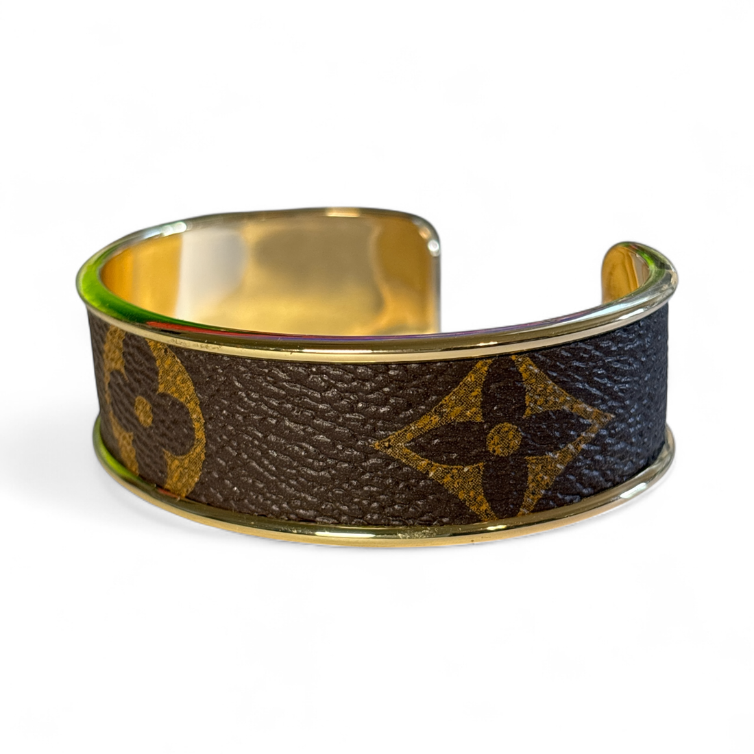 Gold Trim Cuff Bracelet