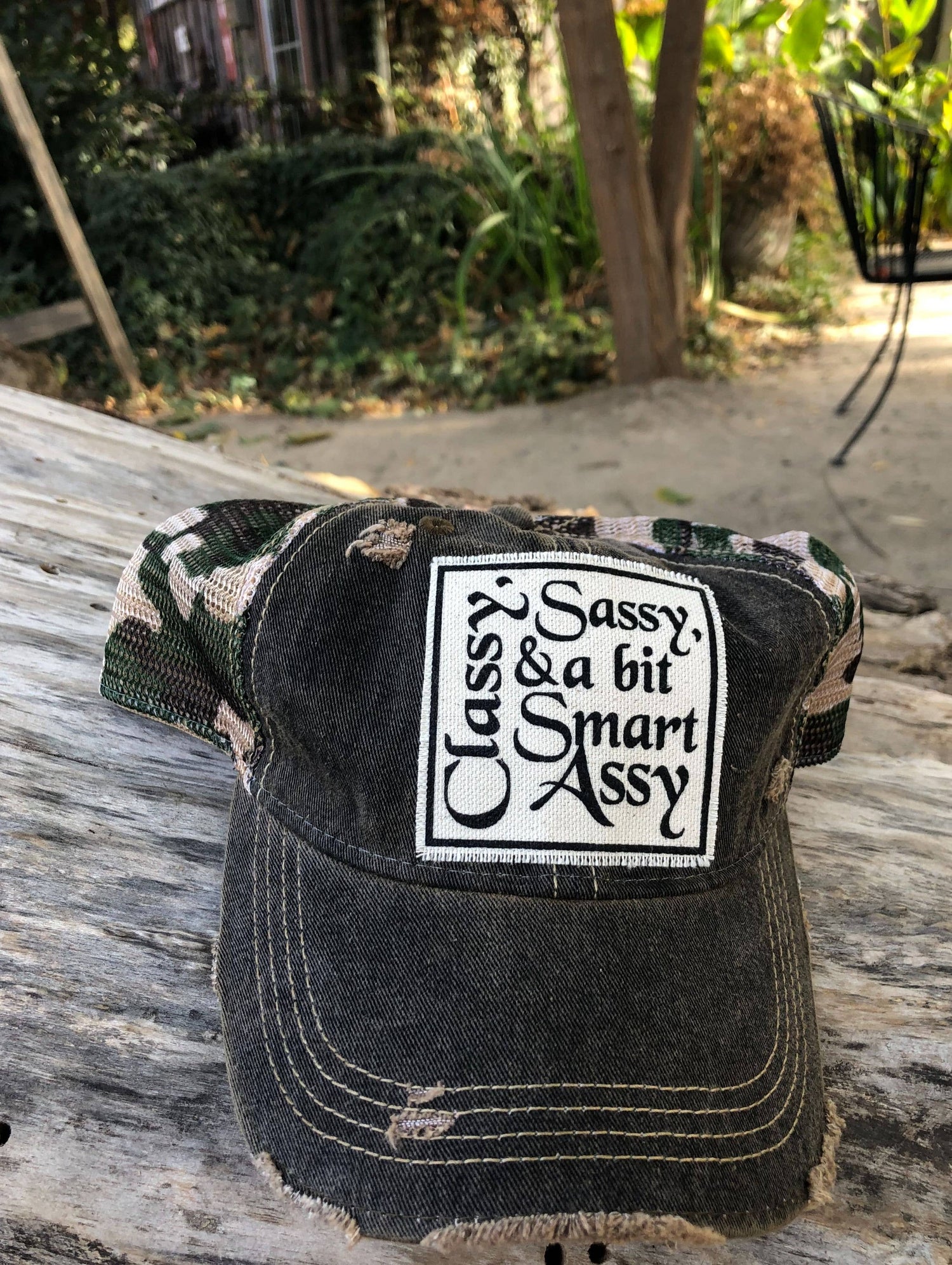 Classy Sassy &amp; A Bit Smart Assy Trucker Hat Baseball Cap