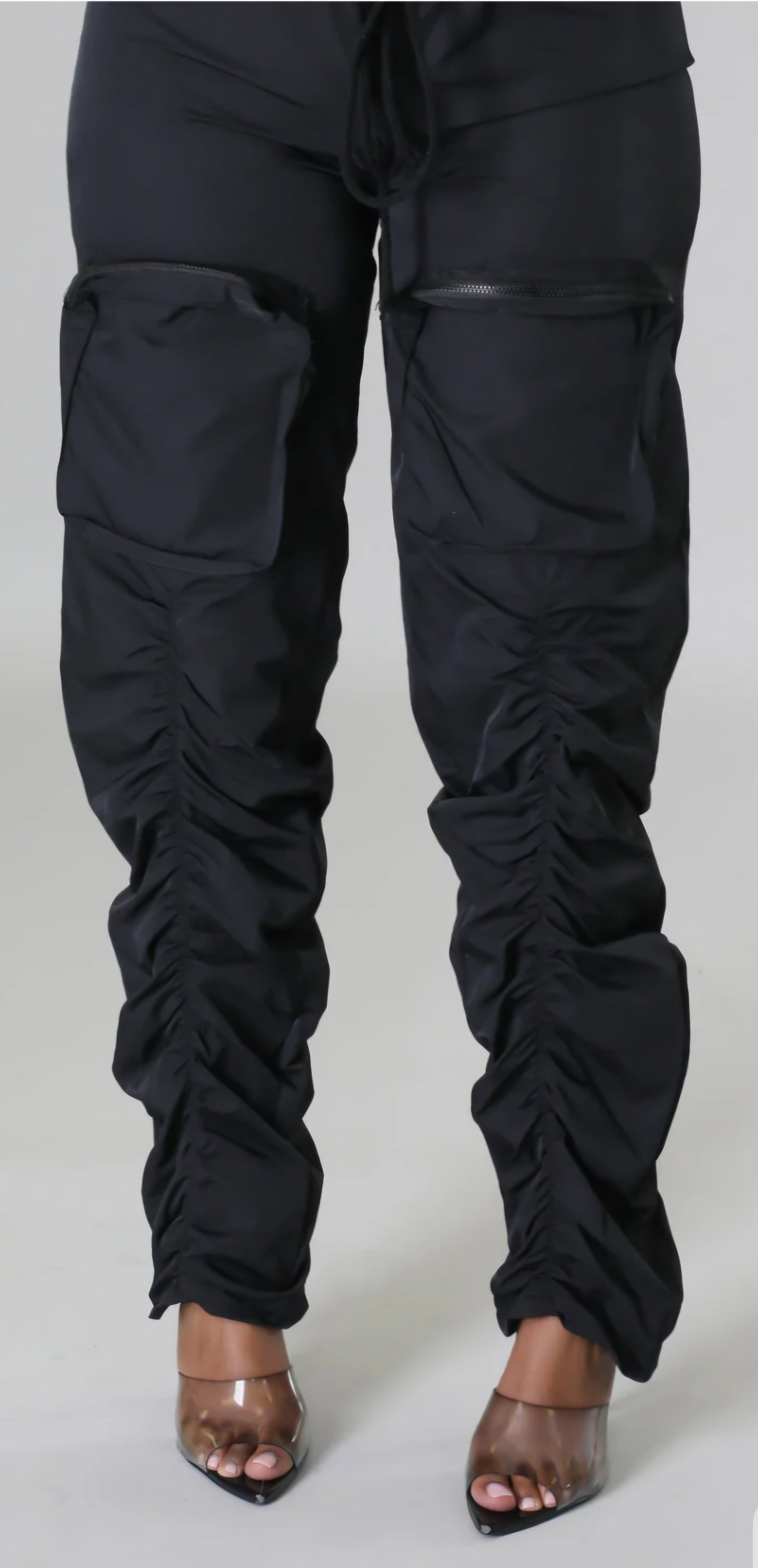 Ruched Cargo Pants
