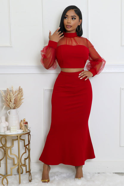 Complete Ensemble Skirt Set