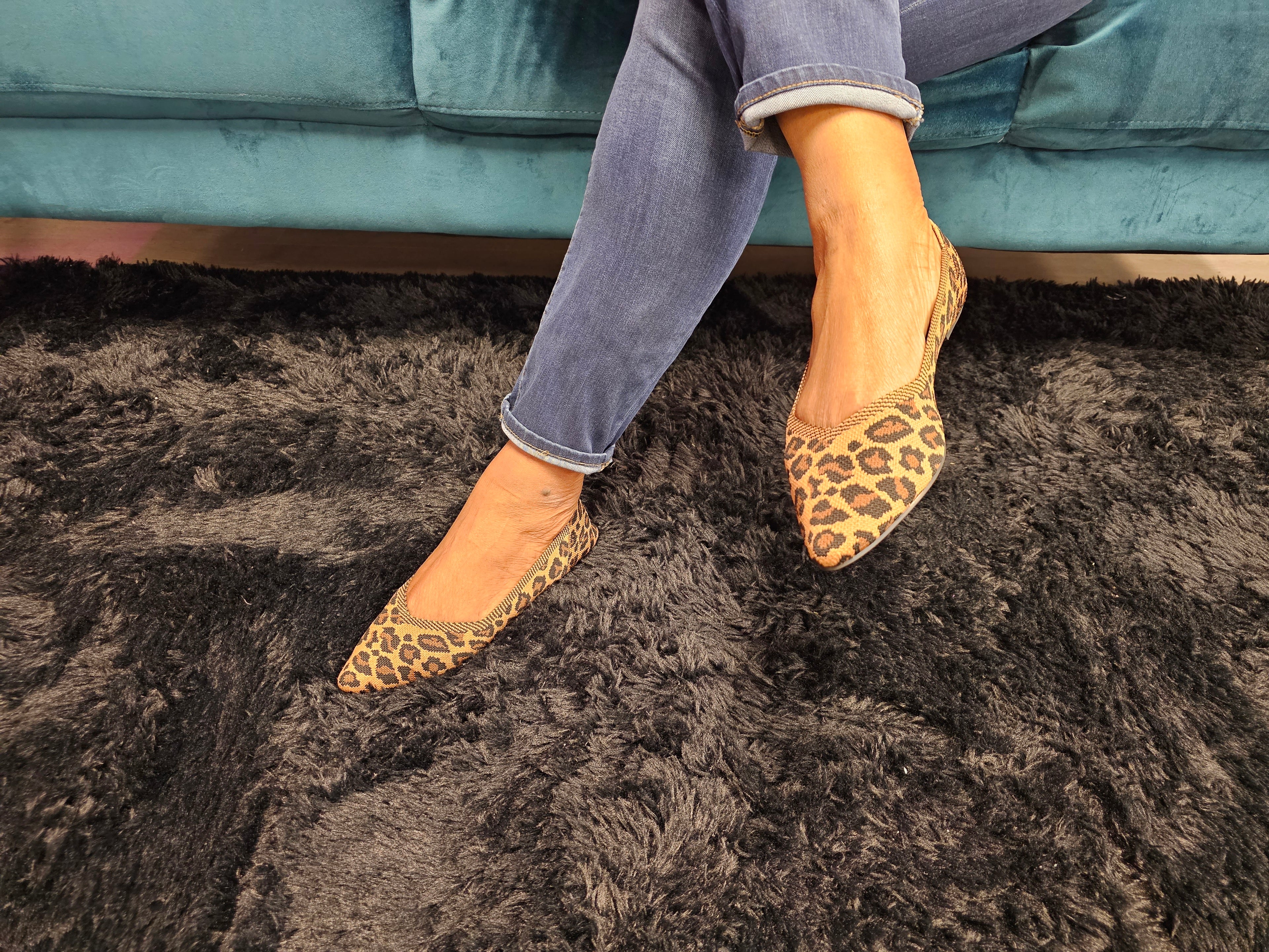 Ms. Kerri Leopard Print Flats