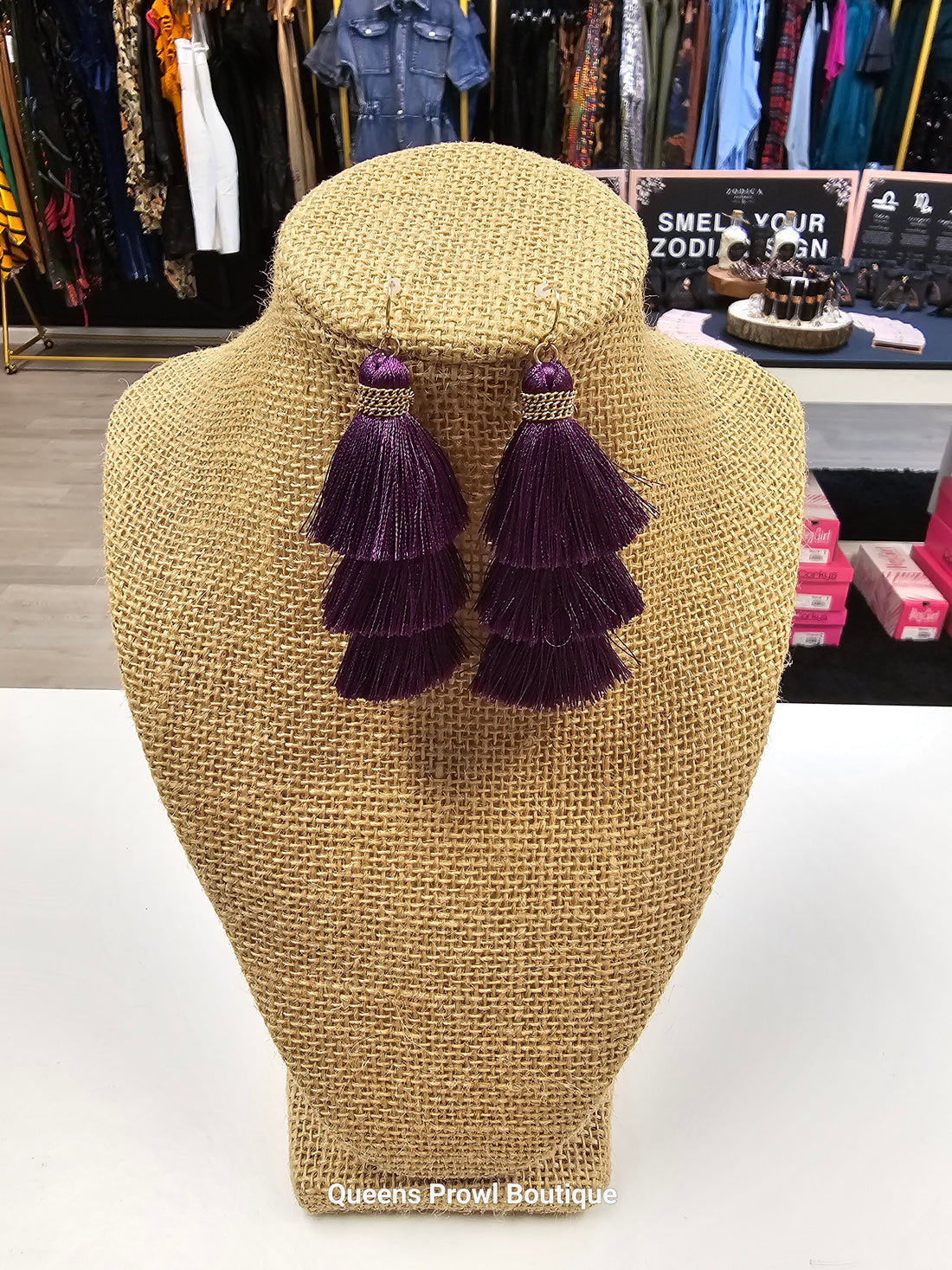 Tier Tassel Earrings