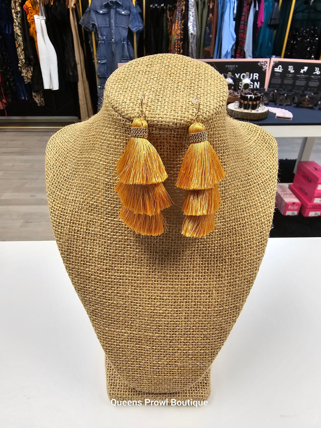 Tier Tassel Earrings