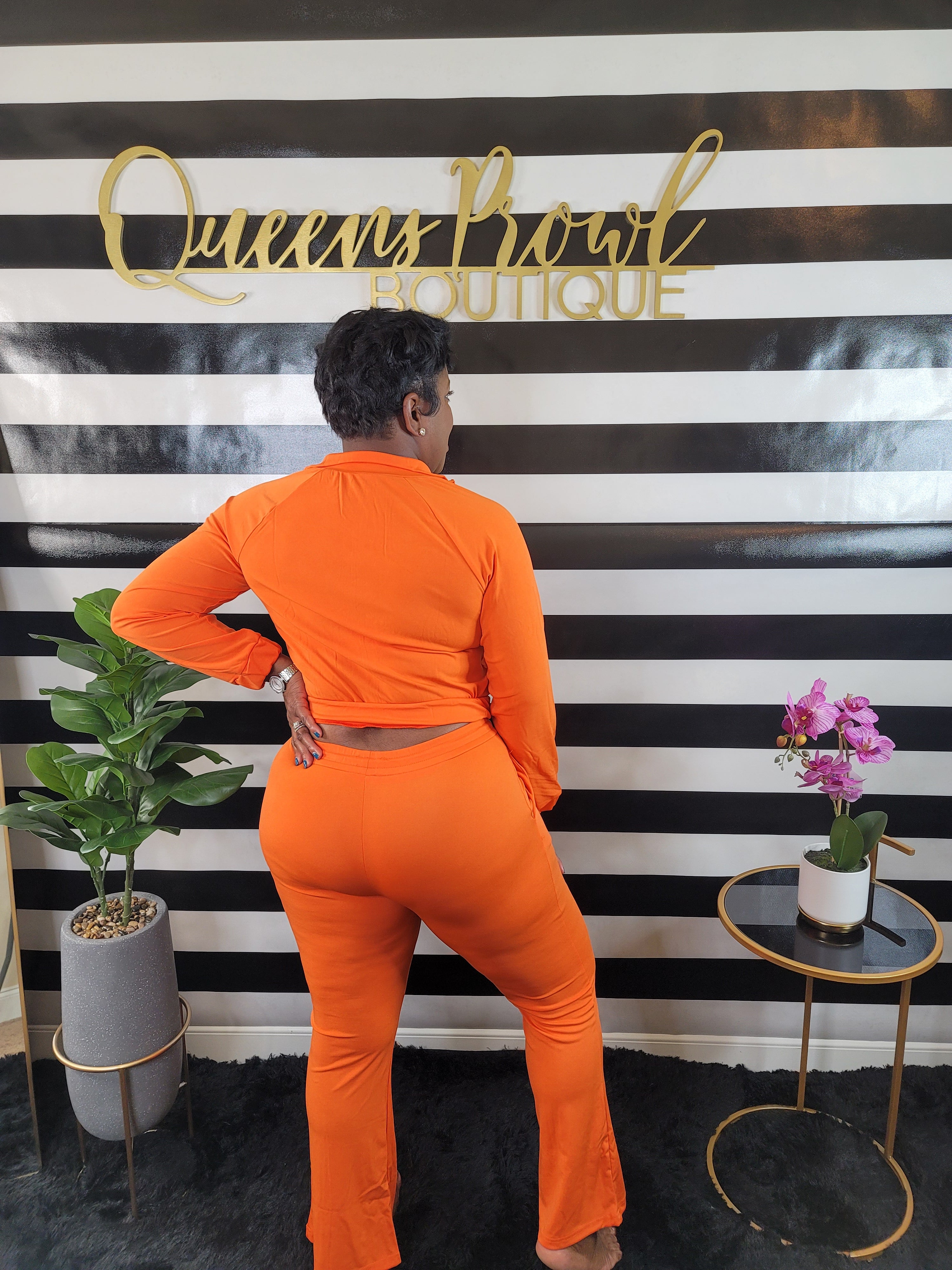 Orange Crush-2 Piece Set