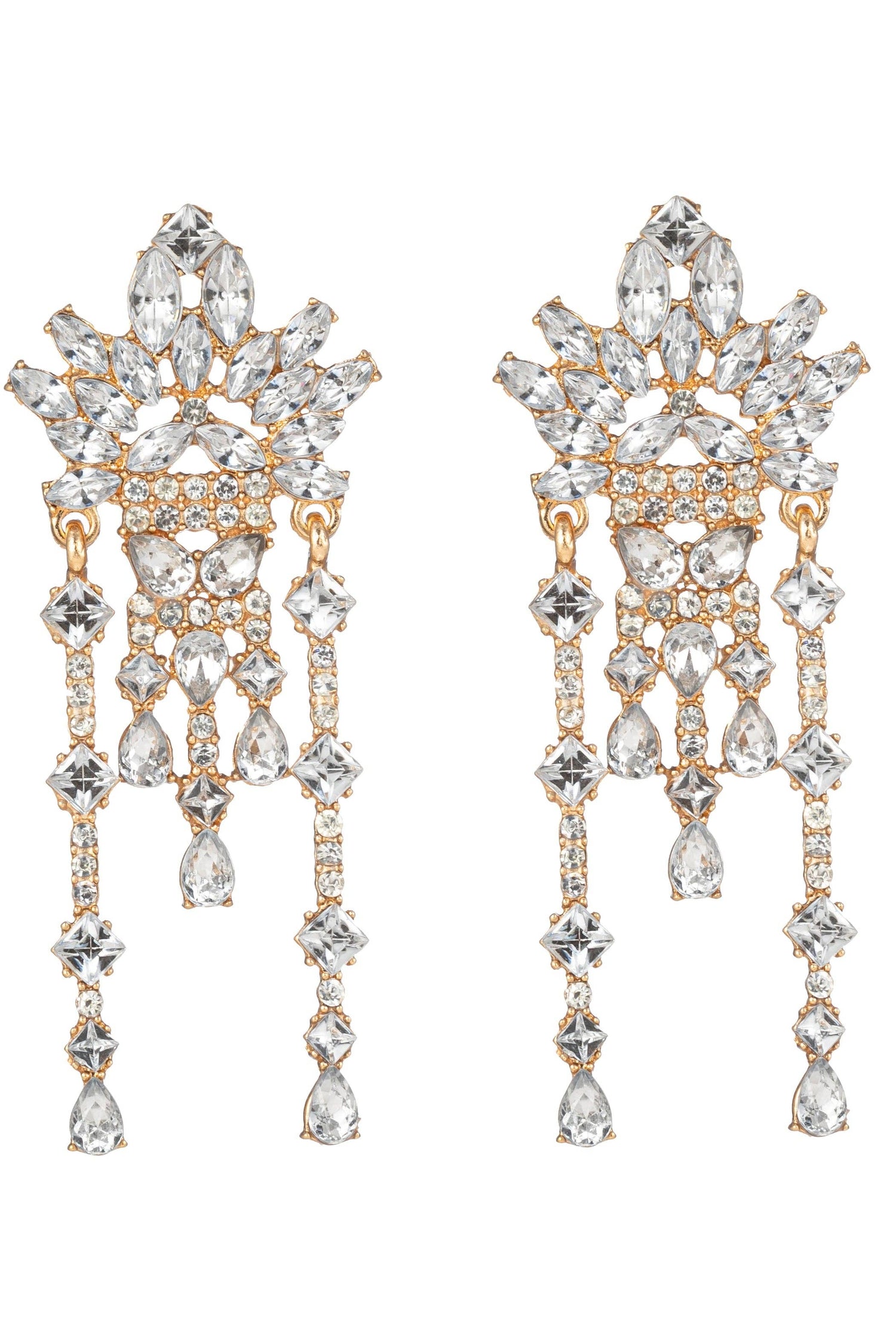 Royal Crown Statement Earrings